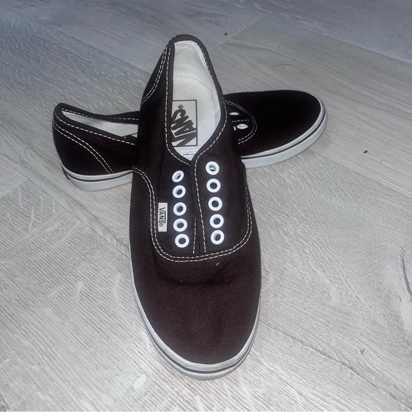 Vans Men's Brown Slip-On Shoes - Picture 1 of 5